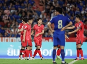 开云体育中国-韩国球队击败对手，晋级下一轮