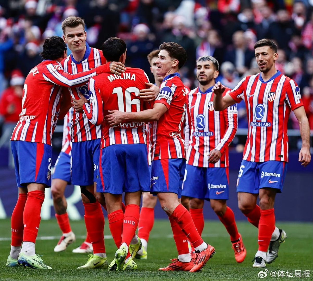 皇家马德里豪取胜利，巴萨压力山大